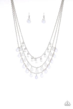 Load image into Gallery viewer, Melting Ice Caps White Necklace