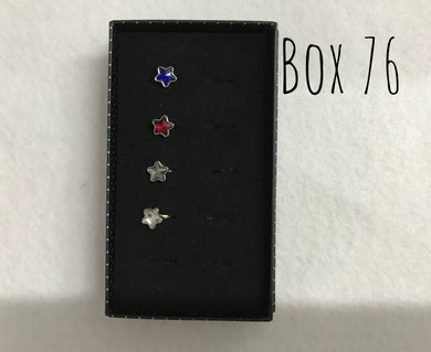 Starlet Shimmer Star Gem Rings Box 76