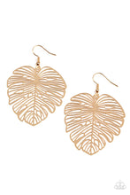 Load image into Gallery viewer, Palm Palmistry Gold Earrings