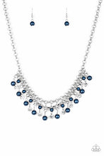 Load image into Gallery viewer, You May Kiss the Bride Blue Necklace
