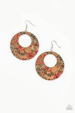 Load image into Gallery viewer, Put a Cork It In Red Earrings