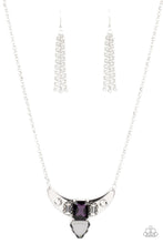 Load image into Gallery viewer, You the Talisman Purple Necklace