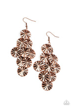 Load image into Gallery viewer, Star Spangled Shine Copper Earrings
