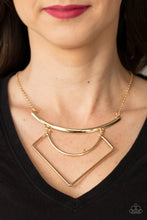 Load image into Gallery viewer, Egyptian Edge Gold Necklace