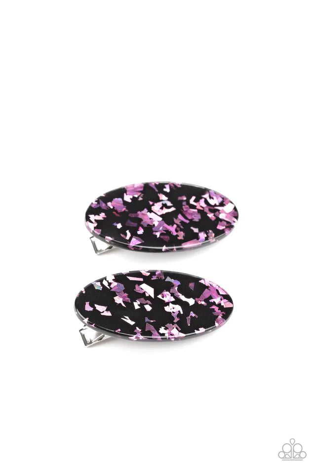 Get Oval Yourself Pink Hair Clip