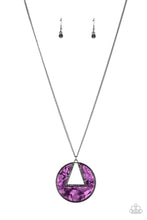 Load image into Gallery viewer, Chromatic Couture Purple Necklace