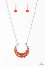 Load image into Gallery viewer, Count to Zen Orange Necklace
