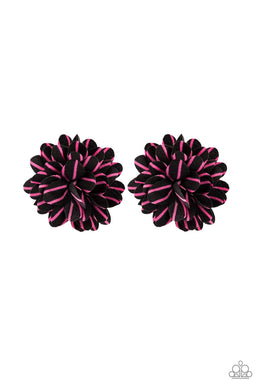 Darling Duo Pink/Black Hair Clips