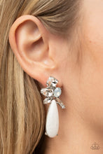 Load image into Gallery viewer, DIY Dazzle White Earrings