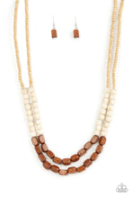 Load image into Gallery viewer, Bermuda Bellhop Brown Necklace