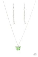 Load image into Gallery viewer, Butterfly Prairies Green Necklace