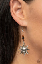 Load image into Gallery viewer, Sunshiny Days Black Earrings