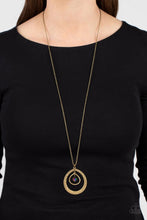 Load image into Gallery viewer, Tasteful Teardrops Brass Necklace