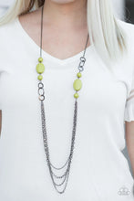 Load image into Gallery viewer, Glammed By Association Green Necklace
