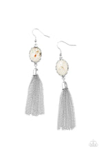 Load image into Gallery viewer, Oceanic Opalescence White Earrings