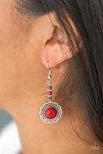 Load image into Gallery viewer, Desert Bliss Red Earrings