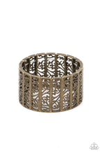 Load image into Gallery viewer, Ornate Orchards Brass Bracelet