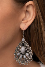 Load image into Gallery viewer, Peacock Prance Silver Earrings