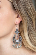 Load image into Gallery viewer, Fiesta Flair Silver Earrings