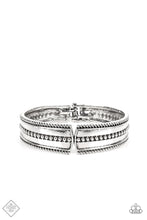 Load image into Gallery viewer, Tributary Treasure Silver Hinged Bracelet