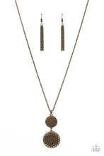Load image into Gallery viewer, Meet Me at the Garden Gate Brass Necklace