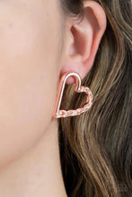 Load image into Gallery viewer, Cupid Who Copper Post Earrings