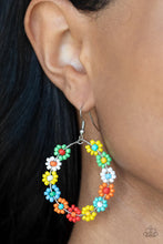 Load image into Gallery viewer, Festively Flower Child Multi Seed Bead Earrings