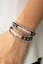 Load image into Gallery viewer, Soul Searchin Pink Coil Bracelet