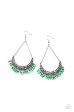 Load image into Gallery viewer, Orchard Odyssey Green Earrings