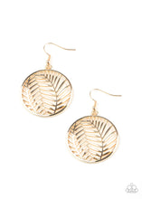 Load image into Gallery viewer, Palm Perfection Gold Earrings