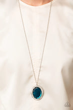 Load image into Gallery viewer, Reign Them In Blue Necklace