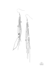 Load image into Gallery viewer, Cosmic Cascade Silver Earrings