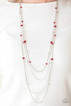 Load image into Gallery viewer, On the Front Shine Red Necklace