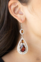 Load image into Gallery viewer, Posh Pageantry Brown Earrings