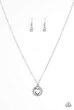 Load image into Gallery viewer, Change of Heart throb White Necklace