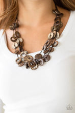 Load image into Gallery viewer, Wonderfully Walla Walla Brown Wood Necklace