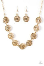 Load image into Gallery viewer, I Can and I Wheel Gold Necklace