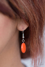 Load image into Gallery viewer, Coastal Adventure Orange Necklace