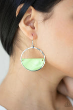 Load image into Gallery viewer, Seashore Vibes Green Acrylic Earrings