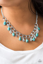 Load image into Gallery viewer, Adventure is Worthwhile Blue Necklace