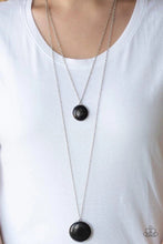 Load image into Gallery viewer, Desert Medallions Black Necklace