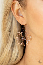 Load image into Gallery viewer, Petal Power Copper Earrings