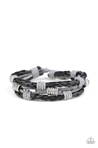 Really Rugged Black Urban Bracelet
