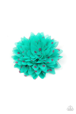 Bloom Boom Green Hair Clip