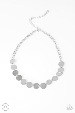 Faster Than Spotlight Silver Choker