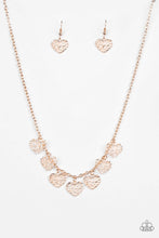 Load image into Gallery viewer, Less is Amour Rose Gold Necklace