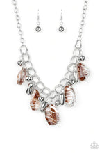 Load image into Gallery viewer, Chroma Drama Brown Necklace