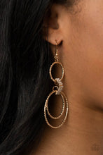 Load image into Gallery viewer, Getting Hitched Gold Earrings