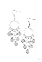 Load image into Gallery viewer, Cyber Chime Silver Earrings