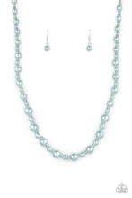 Load image into Gallery viewer, Pearl Heirloom Blue Necklace